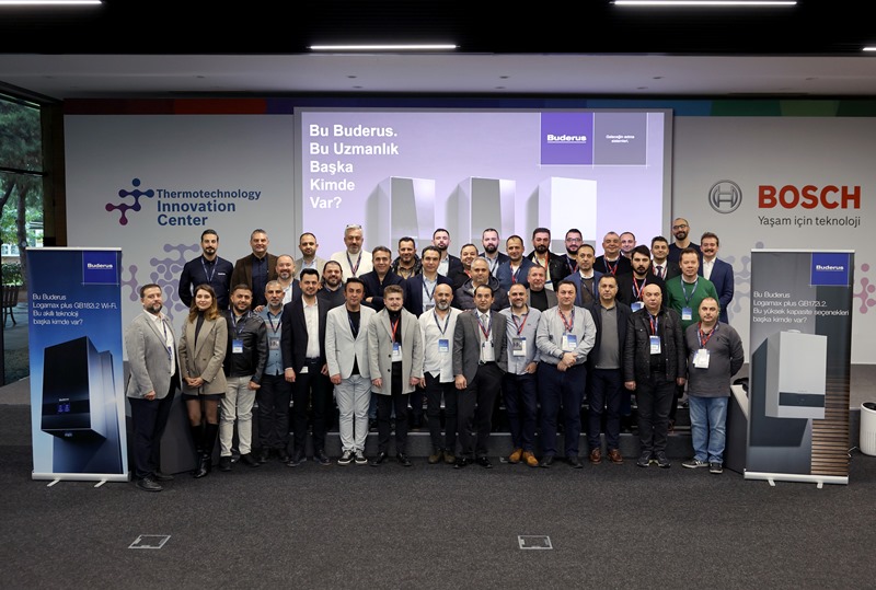 Buderus, iş ortaklarını Manisa fabrikasında ağırladı