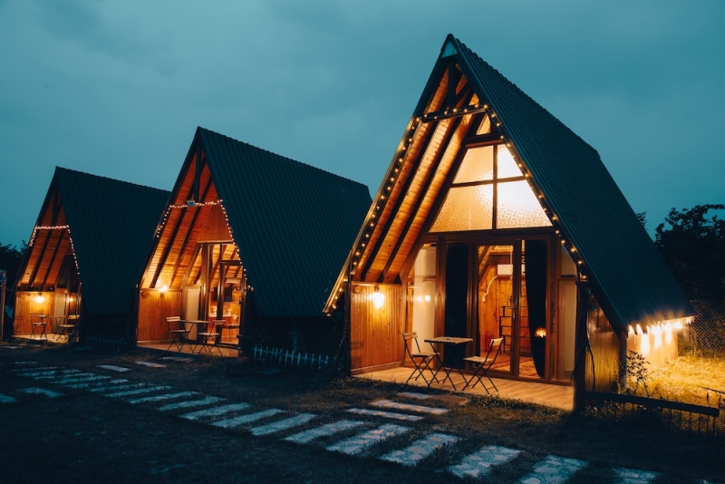 Yılbaşında bungalovları tercih ettik