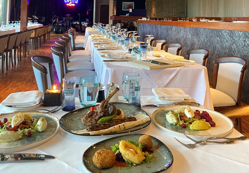 Kapeleia Restaurant'da özel tadım menüsü