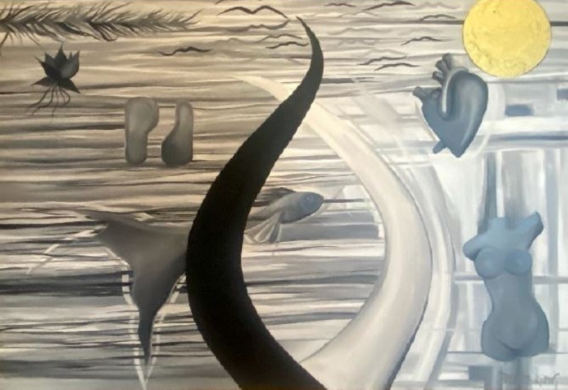 Deniz Kireç'in  kişisel sergisi "Seascapes-II"