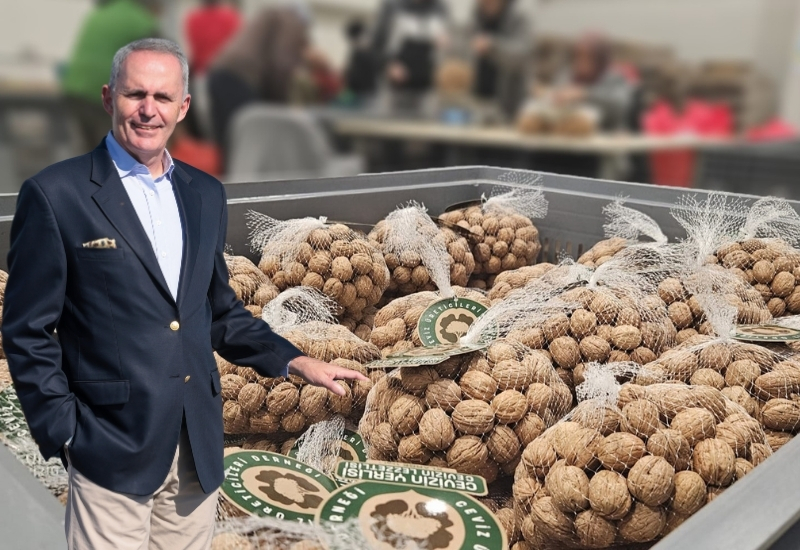 CÜD logolu cevizler hedefine ulaştı