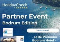 Almanya'nın Lideri HolidayCheck Bodrum'da