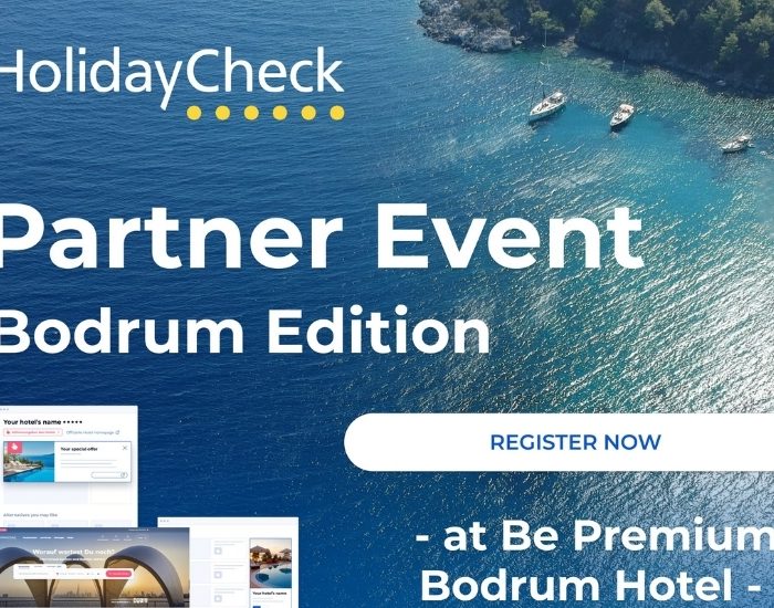 Almanya'nın Lideri HolidayCheck Bodrum'da