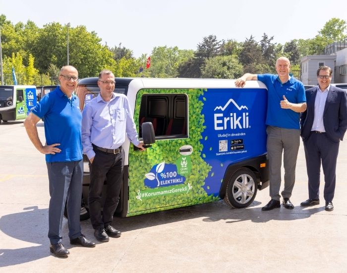 Nestlé Waters, su dağıtımında artık elektrikli araç kullanacak