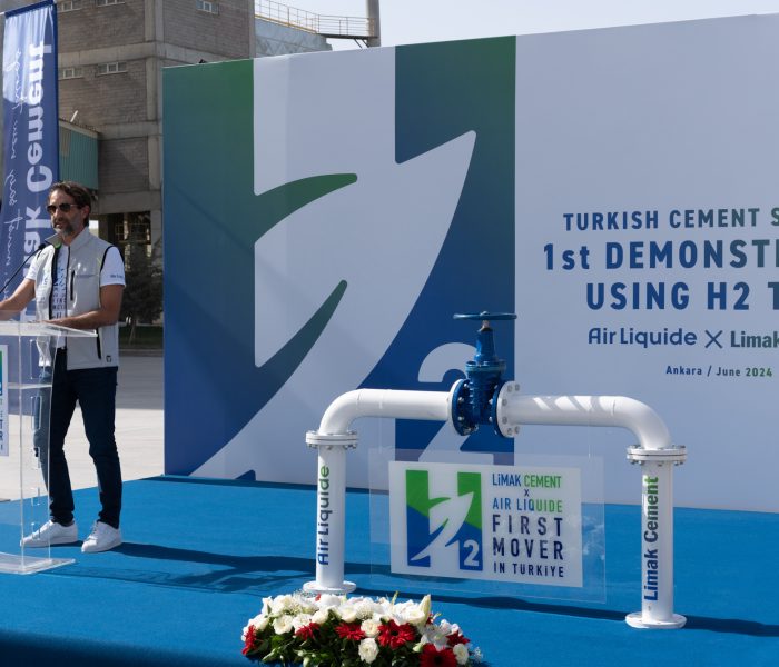 Türkiye'de bir ilk: Hidrojen yakıtlı çimento üretim tesisi