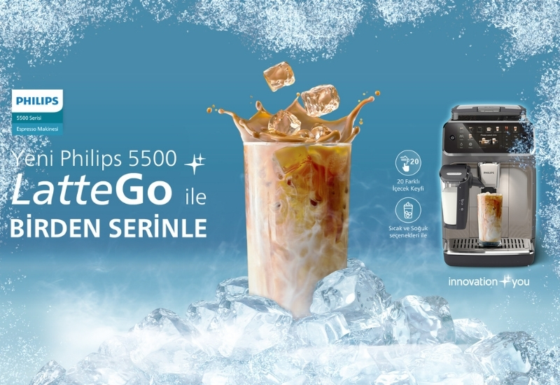 Philips’den yeni LatteGo 5500