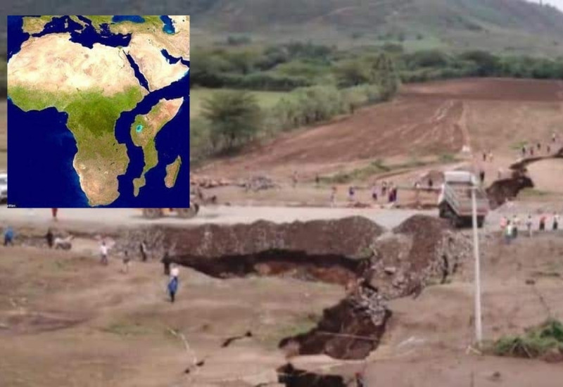 Afrika kıtası ikiye mi bölünüyor?