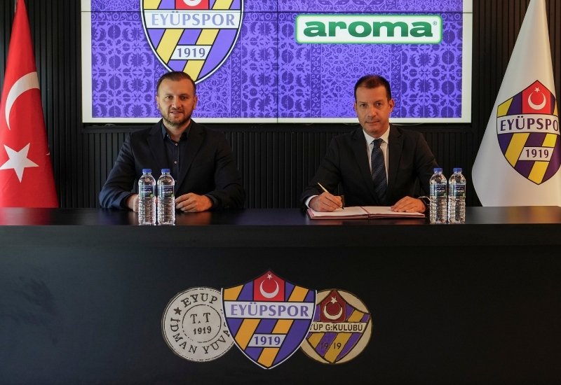 Aroma, Eyüpspor’a sponsor oldu