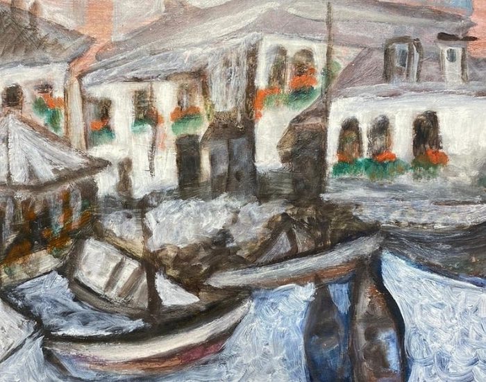 Galeri Selvin sanatçı Özden Akbaşoğlu eserleri sergiliyor