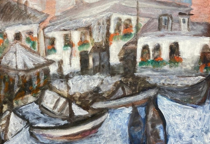 Galeri Selvin sanatçı Özden Akbaşoğlu eserleri sergiliyor