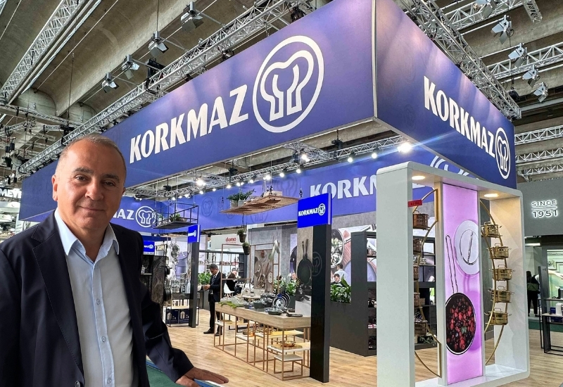 Korkmaz, yeni ve yenilikçi ürünlerini fuarda sergiledi