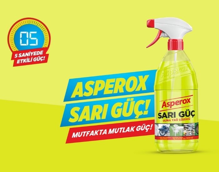 Asperox Sarı Güç yeni reklam kampanyası