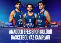 Anadolu Efes Spor Kulübü Basketbol Yaz Kampının tarihi belli oldu