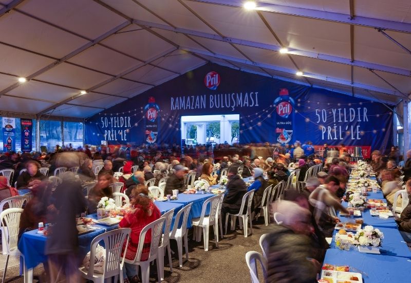 Pril’den iftar sofrası