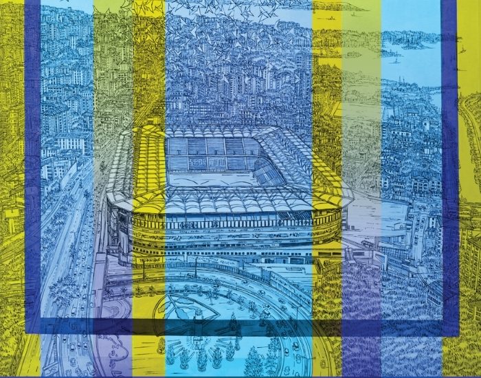 Sanatçı Devrim Elbir’den Fenerbahçe koleksiyonu
