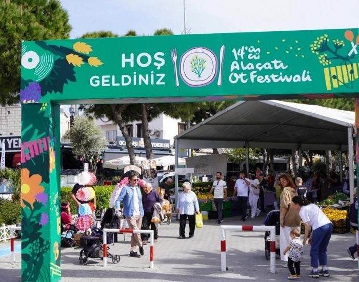 Gurme lezzetler Alaçatı'da buluştu