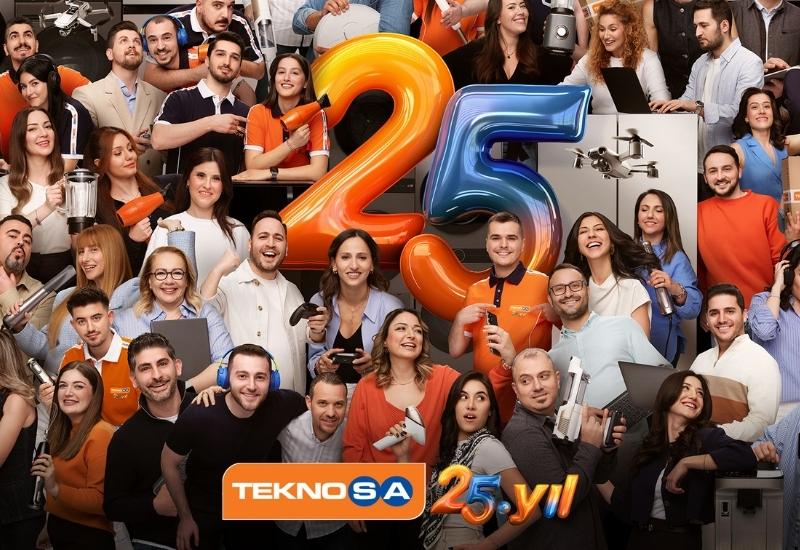 Teknosa 25 yaşında