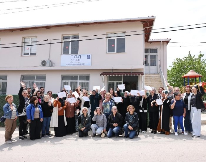 Çeşme Kent Enstitüsü, Germiyan’daki ilk sertifikalarını dağıttı!  
