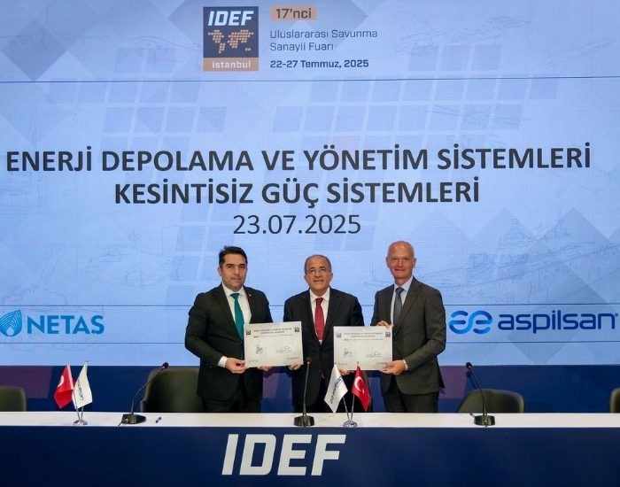 Netaş ve ASPİLSAN Enerji’den yüksek teknoloji alanında stratejik iş birliği