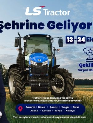 LS Traktör şehir şehir dolaşıyor