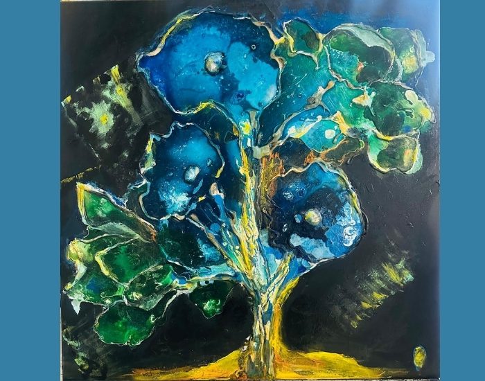 Selda İnci, “Su Gibi” Eseriyle Sevgililer Günü Sergisinde