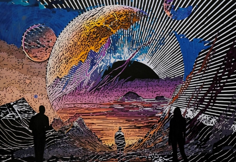 Evrenin Kadim Geometrisi Sanatla Buluşuyor