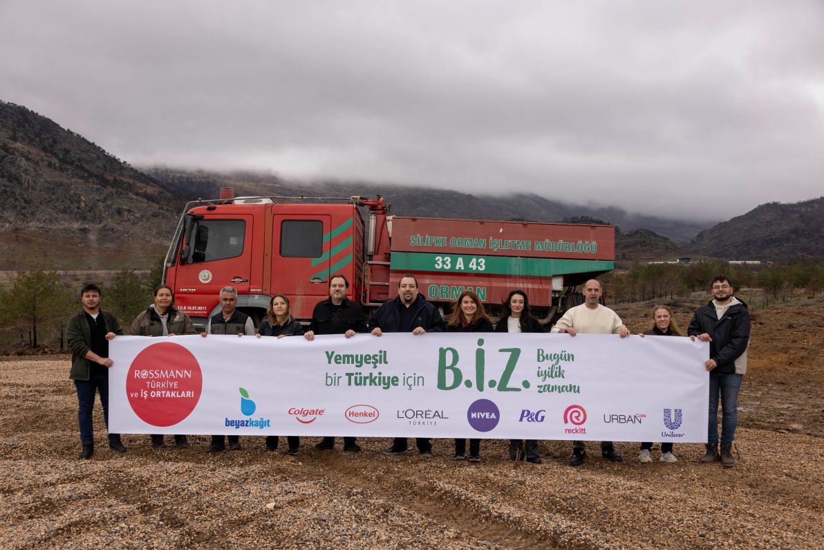 Rossmann Türkiye’den Mersin’e 135 Bin Fidanlık Nefes 