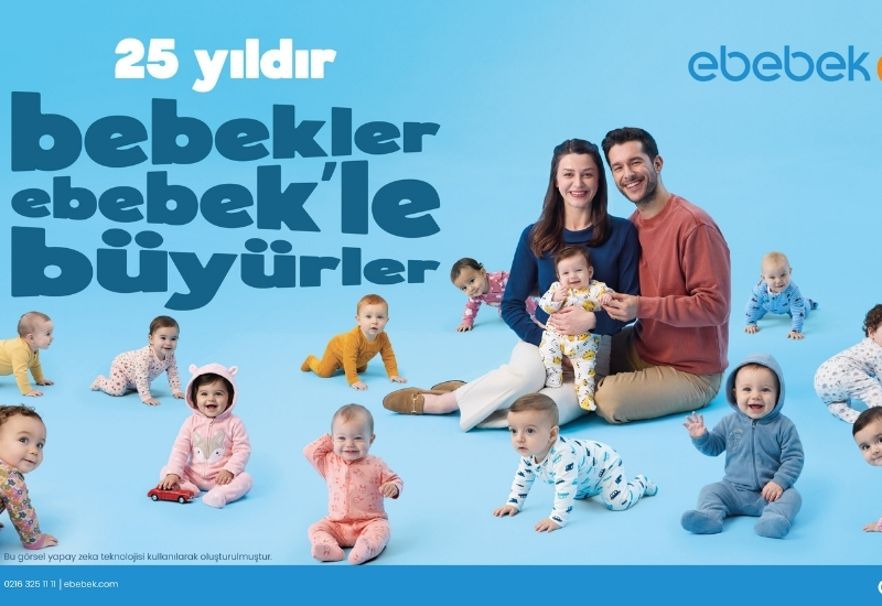 ebebek’ten 25. Yıla Özel Reklam Filmi Yayında