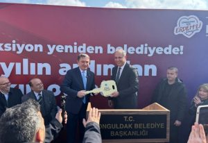 Zonguldak Belediyesi filosuna 7 yeni Novociti midibüs katıldı