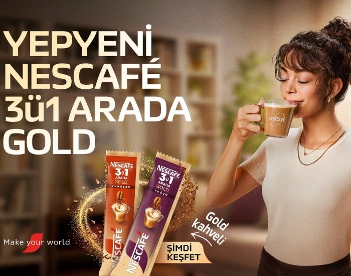 NESCAFÉ 3ü1 Arada Gold İçin Yeni İletişim Kampanyası Başlatıldı